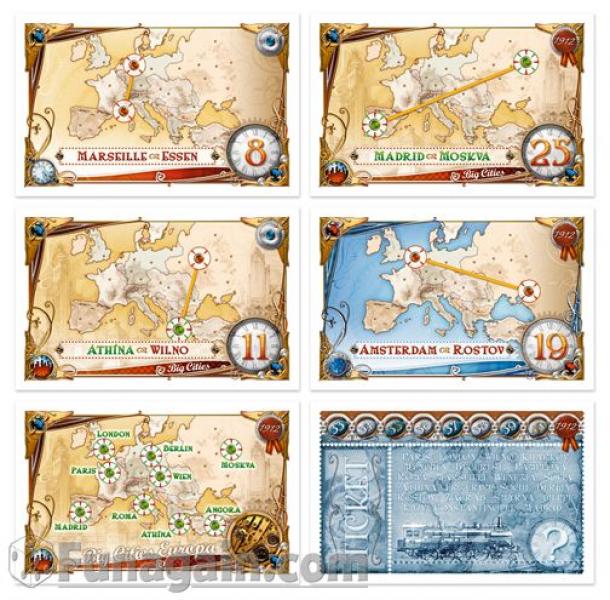 Ticket to Ride: Europa 1912 board game