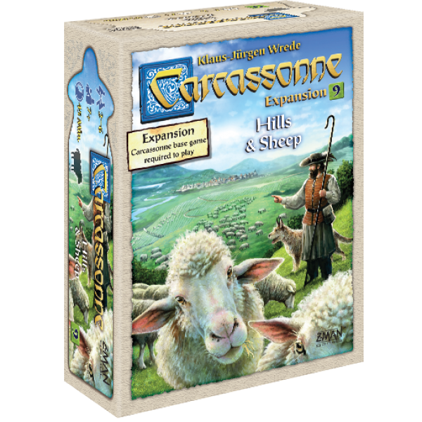 Carcassonne: Hills & Sheep Exp 9