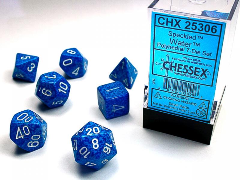 Poly Dice Set (7): Water