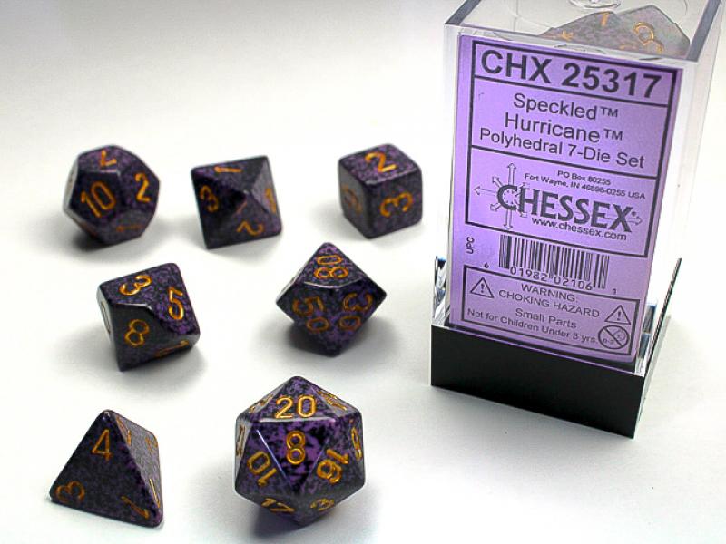 Poly Dice Set (7): Hurricane