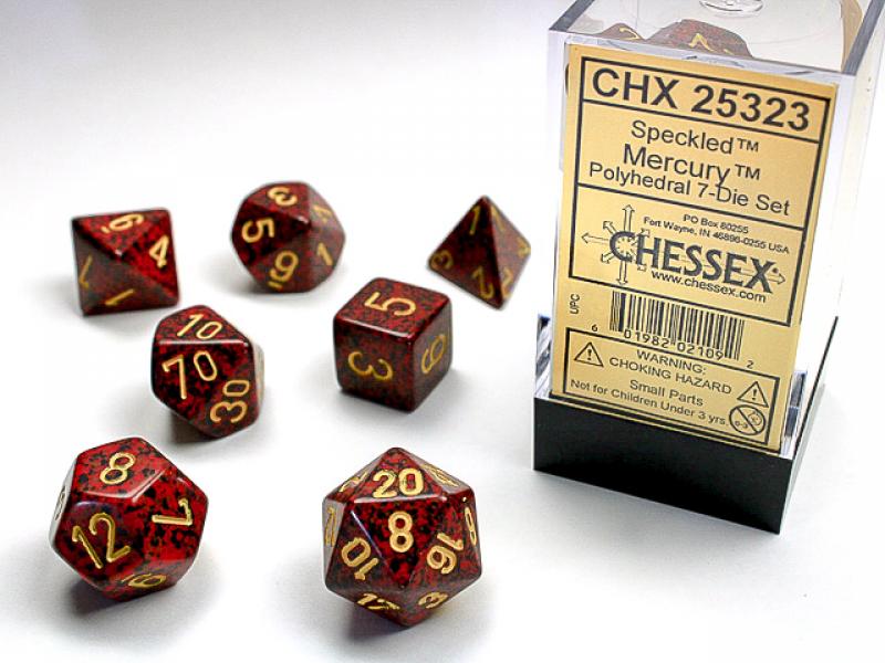 Poly Dice Set (7): Mercury