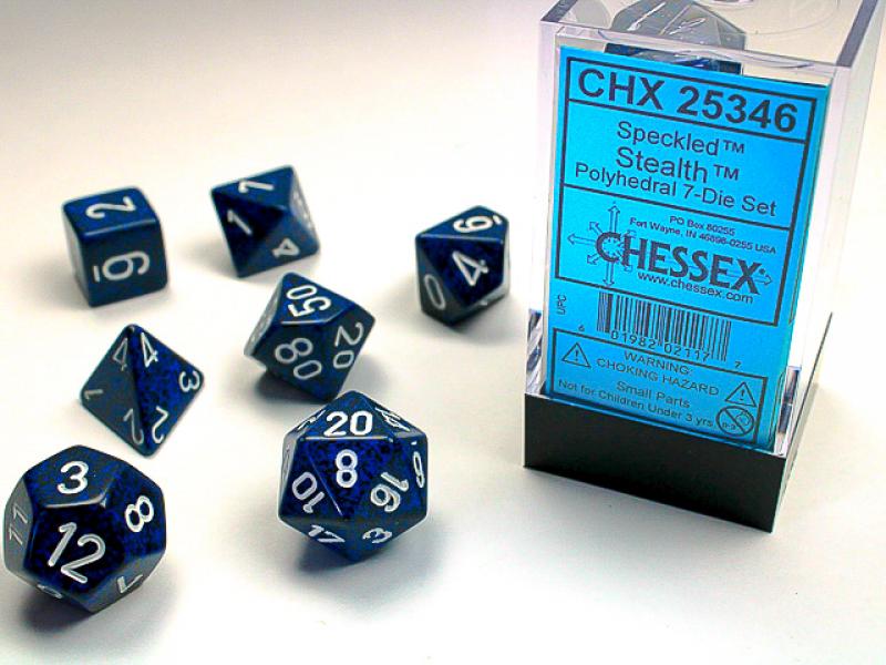 Poly Dice Set (7): Stealth