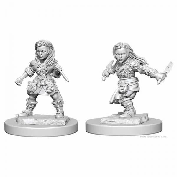 D&D Nolzur's Marvelous Unpainted Miniatures (W1): Halfling Female Rogue