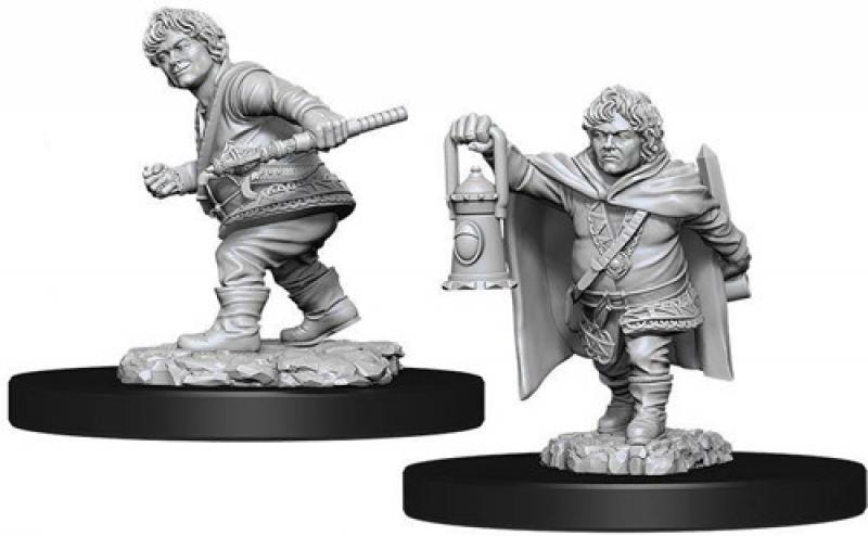 male halfling rogue mini
