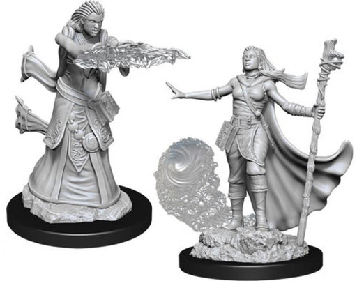 female human wizard mini