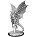 young silver dragon