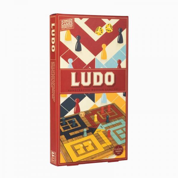 wooden ludo