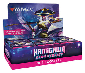 Magic: The Gathering Kamigawa: Neon Dynasty 3-Booster Draft Pack - 45 MTG Cards With Cyberpunk Theme