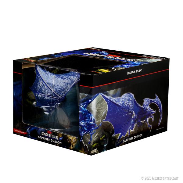 D&D Icons of the Realm Premium Figure: Sapphire Dragon
