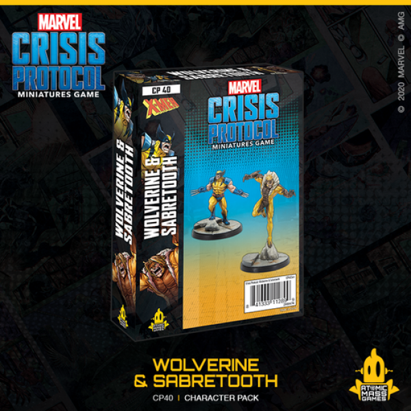 Marvel Crisis Protocol: Wolverine and Sabretooth Exp.