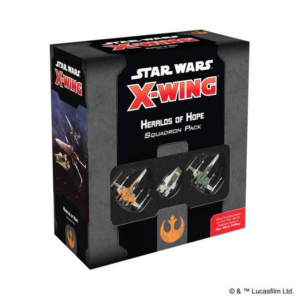 Star Wars X-Wing (2nd ed): Heralds of Hope Squadron Pack