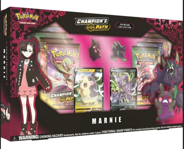 Pokemon TCG: Champion's Path Premium Collection - Marnie