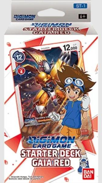 digimon trading card game rules Digimon Card Game: Starter Deck- Gaia Red ST-1 | CCG