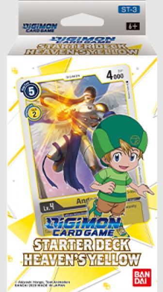 Digimon Card Game: Starter Deck- Heaven's Yellow ST-3