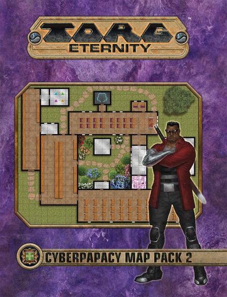 Torg Eternity RPG: Cyberpapacy Map Pack 2