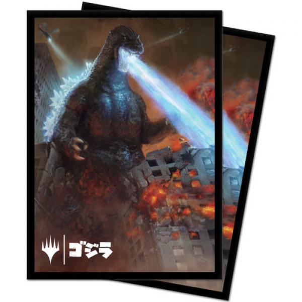 mtg card sleeves uk MTG: Godzilla, King of the Monsters Standard Deck Protector Sleeves (1 — Rules of Play