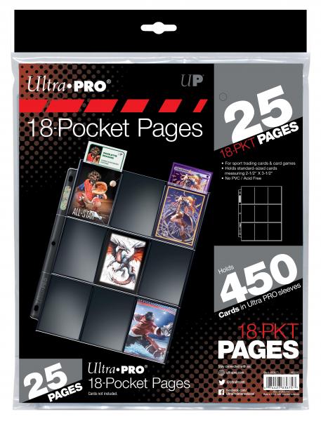 Silver Series 18-Pocket Pages (25 count retail pack)