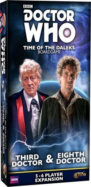Third Doctor and Eighth Doctor Exp Doctor Who Time of the Daleks