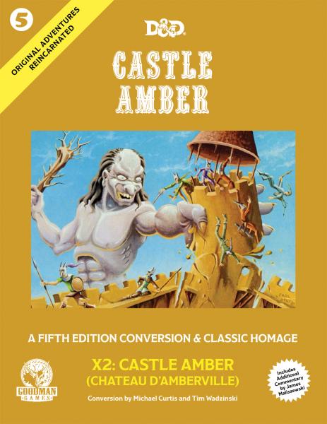 #5 Castle Amber: Original Adventures Reincarnated (5E Adventure, Hardback)