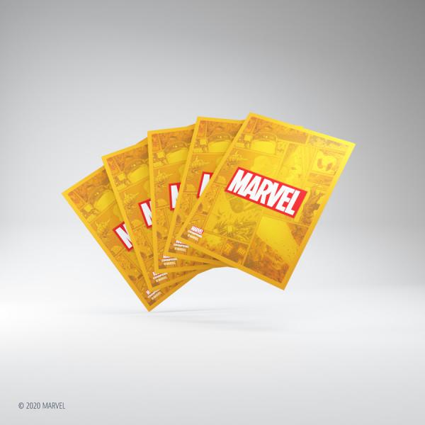 Gamegenic Marvel Champions Art Sleeves- Marvel Orange (50 ct.)