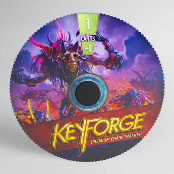 Gamegenic Keyforge Premium Chain Tracker: Dis [ Pre-order ]