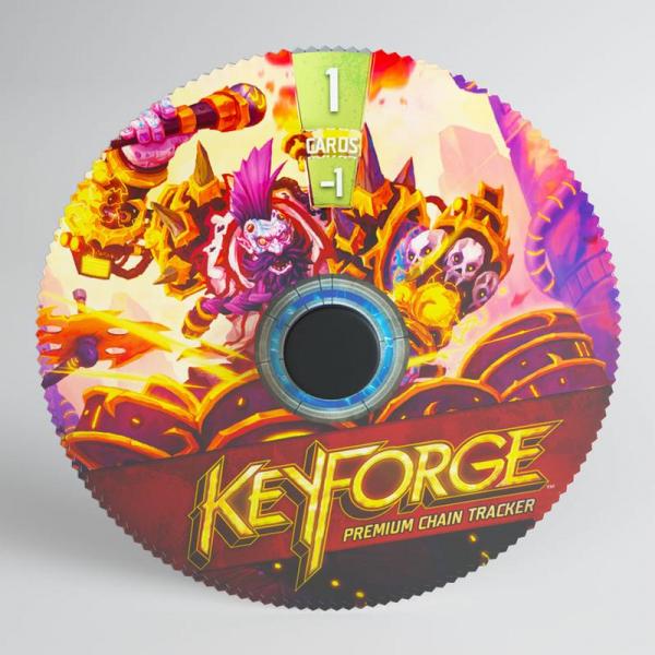 Gamegenic Keyforge Premium Chain Tracker: Brobnar [ Pre-order ]