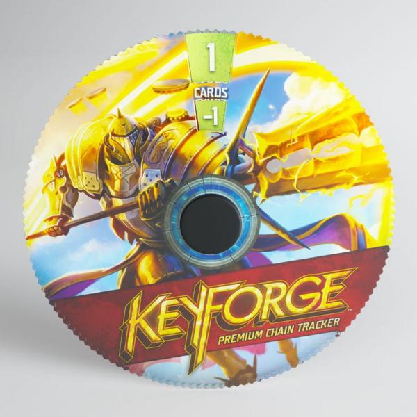 Gamegenic Keyforge Premium Chain Tracker: Sanctum [ Pre-order ]