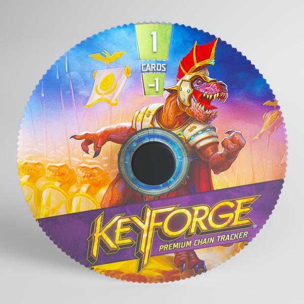 Gamegenic Keyforge Premium Chain Tracker: Saurians [ Pre-order ]
