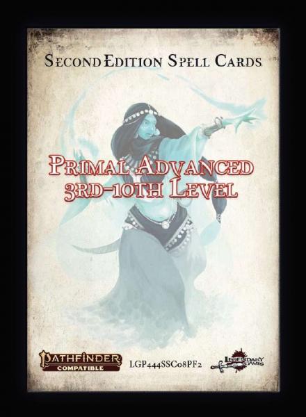Primal Advanced: Pathfinder 2nd Edition Spell Cards [ 10% Pre-order discount ]
