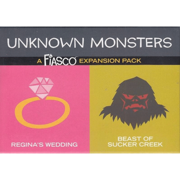 Fiasco Expansion Pack: Unknown Monsters | RPG | Rules of Play