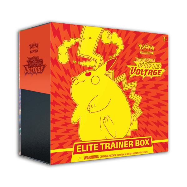 Pokemon TCG: Sword & Shield 4 Vivid Voltage Elite Trainer Box