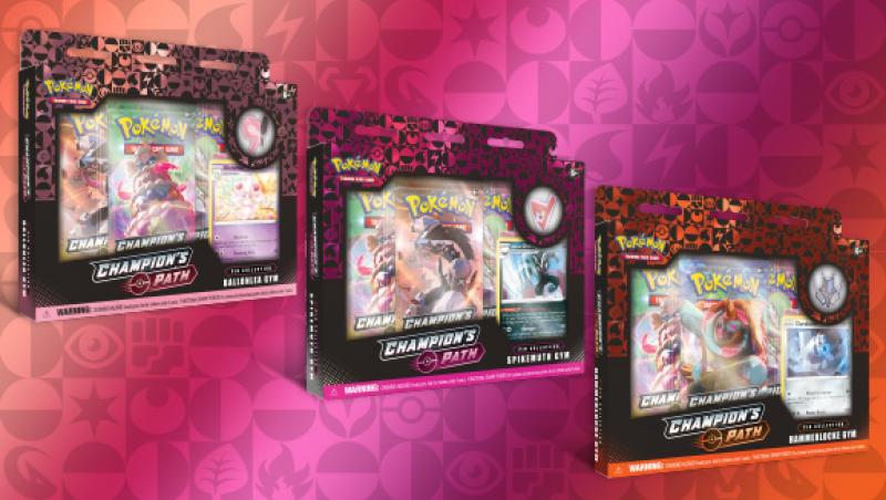 Pokemon TCG: Champion's Path Pin Collection - Ballonlea, Spikemuth and Hammerlocke Gyms