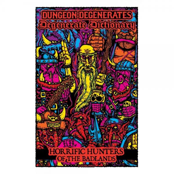Dungeon Degenerates: Horrific Hunters of the Badlands Degenerates Dictionary