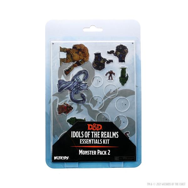 D&D Idols of the Realms: Essentials 2D Miniatures Pack - Monster Pack #2