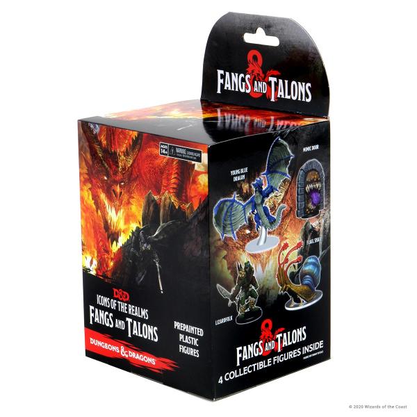D&D Icons of the Realms Miniatures: Fangs and Talons Booster Brick