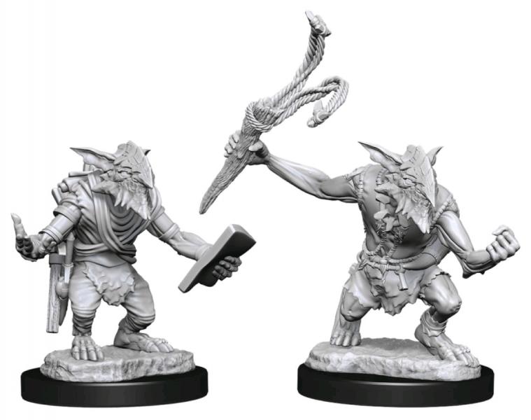 Goblin Guide & Goblin Bushwhacker: Magic the Gathering Unpainted Miniatures (W13)