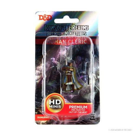 Human Cleric Male: D&D Icons of the Realms Premium Figures (W4)