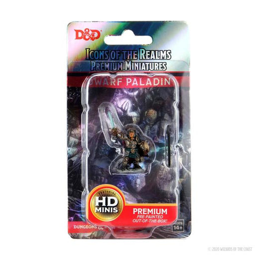Dwarf Paladin Female: D&D Icons of the Realms Premium Figures (W4)