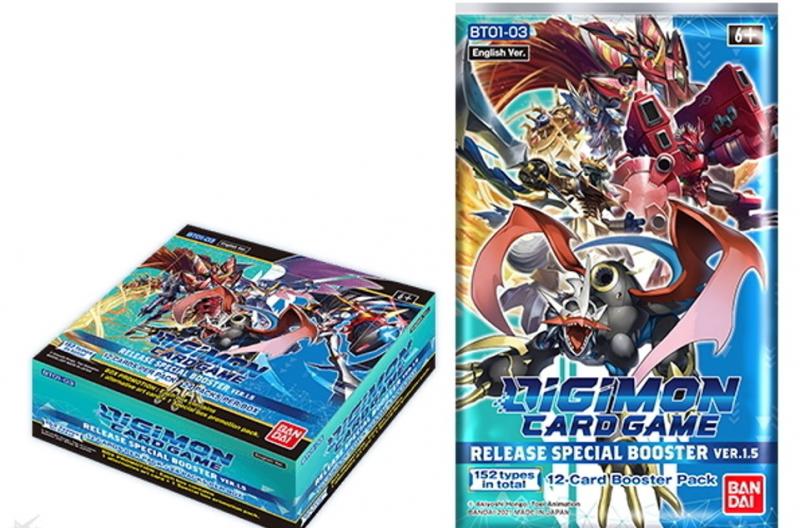 Digimon Card Game: Release Special Booster Box Ver.1.5 BT01-03