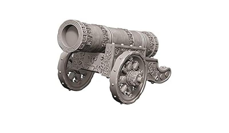 Large Cannon: WizKids Deep Cuts Unpainted Miniatures (W12.5) [ Pre-order ]