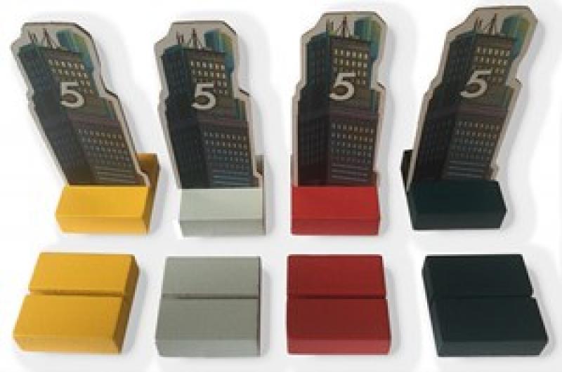 High Rise: Wooden Bases