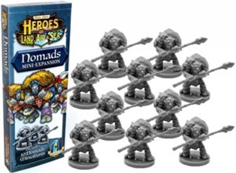 Heroes Of Land Air And Sea: Nomads Mini-Expansion