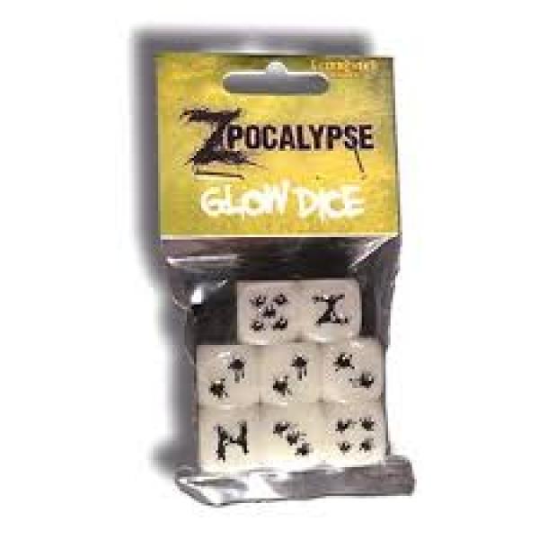 Zpocalypse: Glow In The Dark Dice