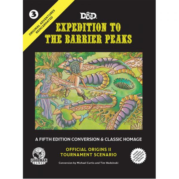 Dungeons And Dragons: Original Adventures Reincarnated #3 Expedition To The Barrier Peaks (Hardback)