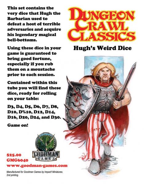 Dungeon Crawl Classics: Hugh's Weird Dice