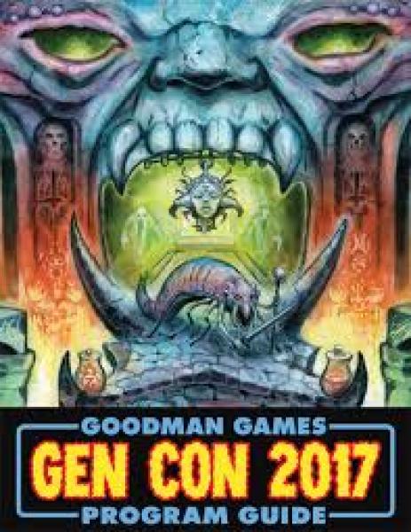 Goodman Games Gen Con 2017 Program Guide: Dinosaur Crawl Classics