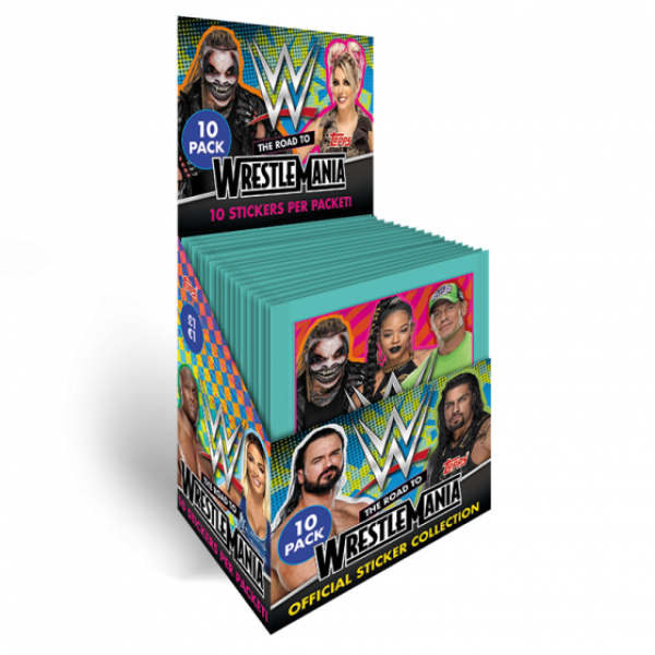 WWE 2021 Sticker Box