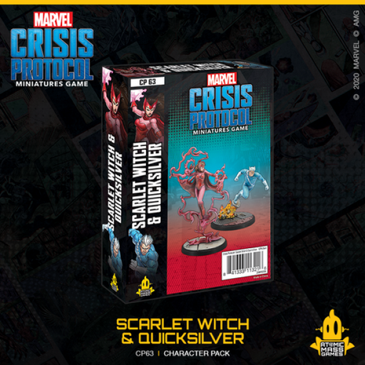 Scarlet Witch and Quicksilver: Marvel Crisis Protocol