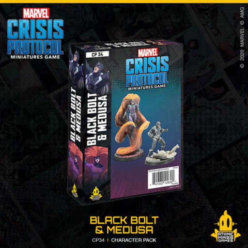 Black Bolt and Medusa: Marvel Crisis Protocol