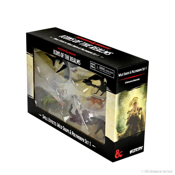 Wild Shape & Polymorph Set 1: D&D Icons of the Realms | RPG | Rules of Play